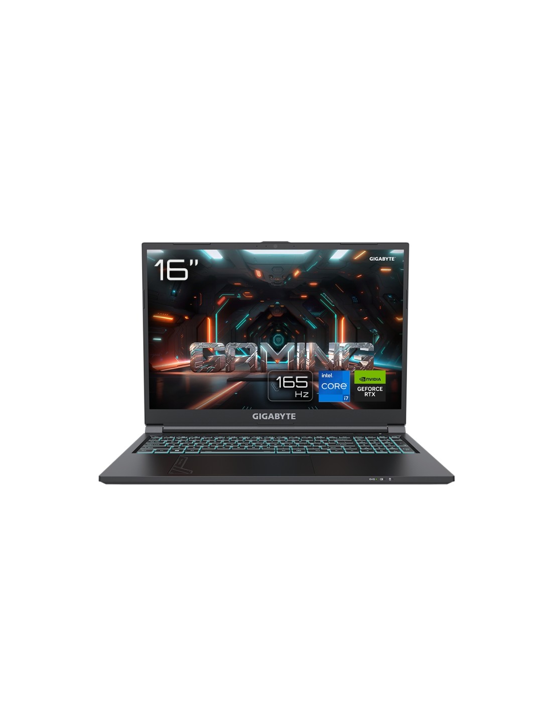 GIGABYTE 9RC56MF0HDIK0IES000 Intel® Core? i7 i7-13620H Portátil 40,6 cm (16") Full HD+ 16 GB DDR5-SDRAM 512 GB SSD NVIDIA GeForc