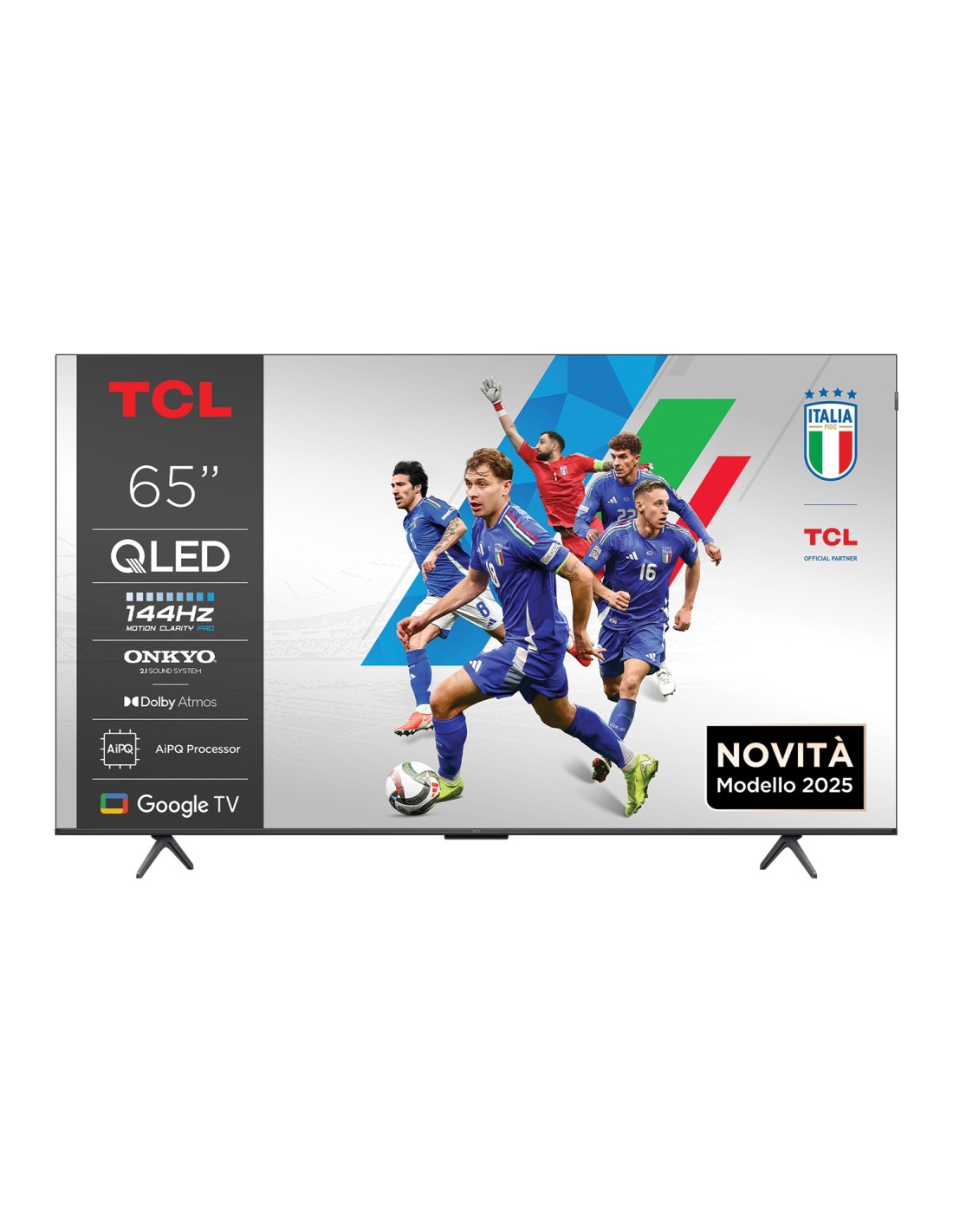 TCL P8K 65P8K Televisor 165,1 cm (65") 4K Ultra HD Smart TV Wifi Metálico 350 cd / m²