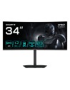GIGABYTE GS34WQCA Monitor Gaming Curvo 34" WQHD ? 3440 x 1440, 1500R, 120Hz, 1ms, 300 cd/m², FreeSync Premium, HDR Ready, HDMI 2