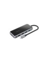 Vention Docking USB Tipo-C TFGHB/ 1xVGA/ 1xHDMI/ 4xUSB/ 1xUSB Tipo-C PD/ 1xRJ45/ 1xLector Tarjetas SD/ Gris