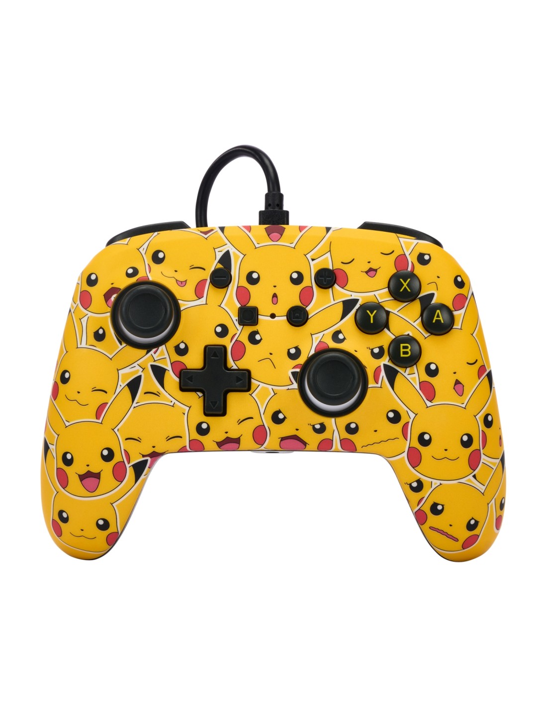 PowerA NSGP0083-01 mando y volante Negro, Rojo, Amarillo USB Gamepad Analógico Nintendo Switch