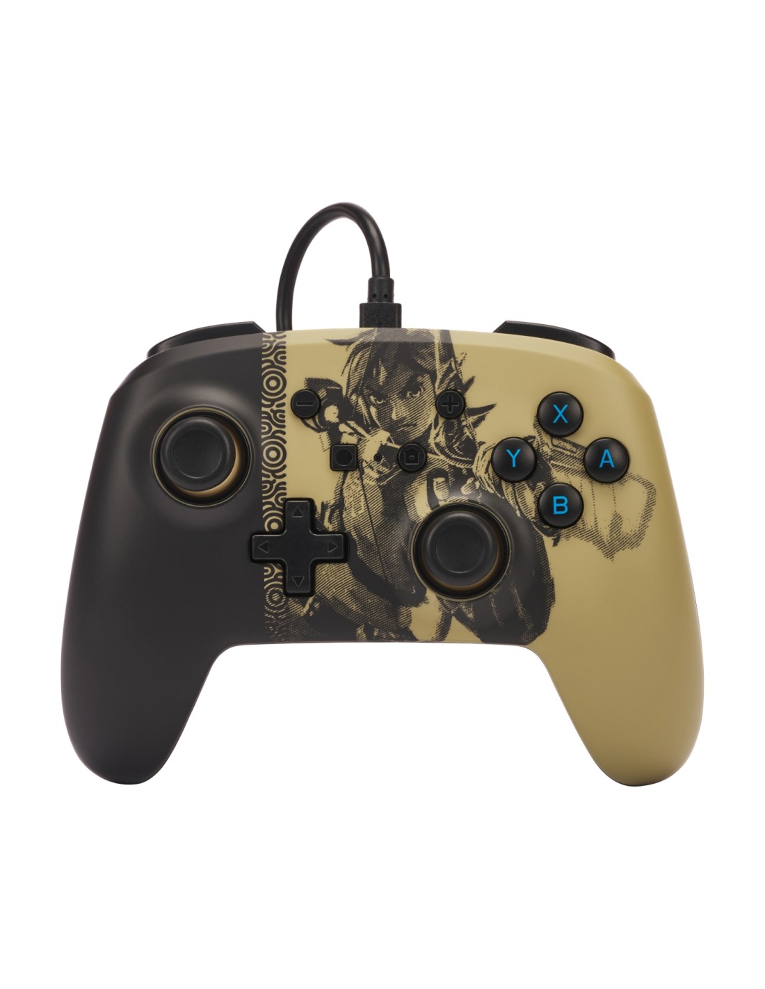 PowerA NSGP0084-01 mando y volante Haya, Beige USB Gamepad Analógico Nintendo Switch