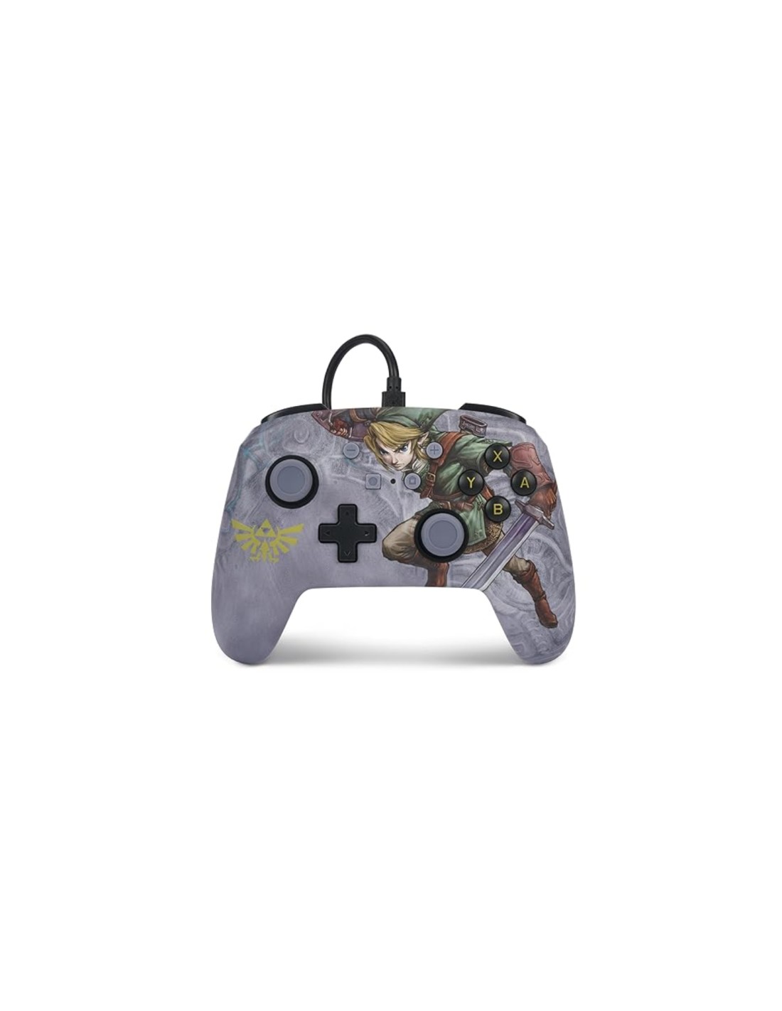 PowerA NSGP0096-01 mando y volante Gris USB Gamepad Analógico Nintendo Switch