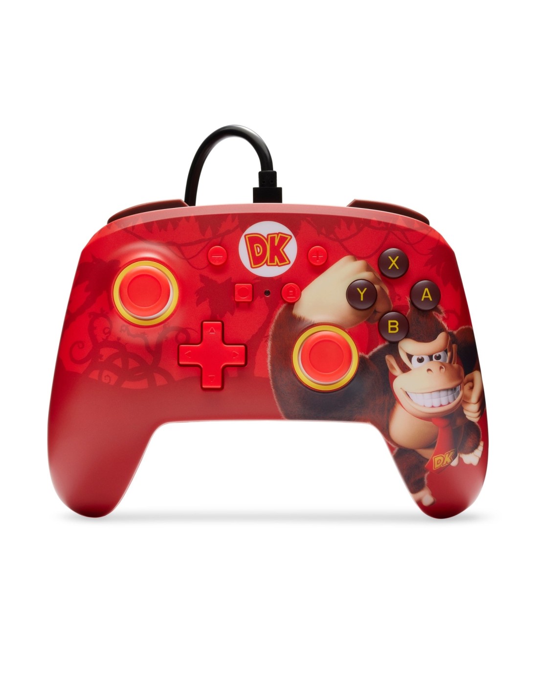 PowerA Enhanced Rojo USB Gamepad Analógico/Digital Nintendo Switch, Nintendo Switch OLED