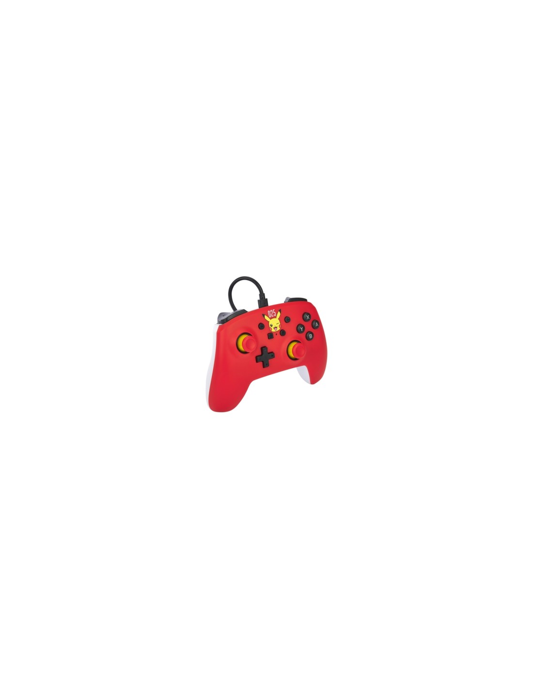 PowerA NSGP0200-01 mando y volante Rojo USB Gamepad Analógico Nintendo Switch, Nintendo Switch OLED