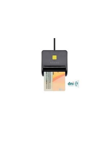 LECTOR DE TARJETAS DNI USB 2.0 AISENS