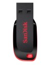SanDisk Cruzer Blade unidad flash USB 64 GB USB tipo A 2.0 Negro, Rojo
