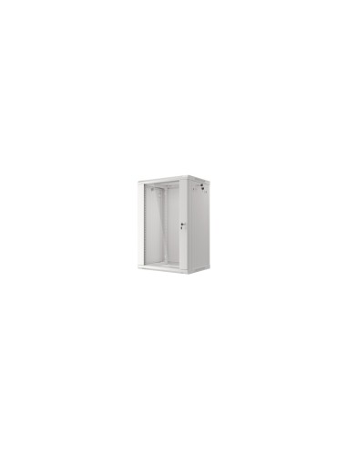 Lanberg WF01-6418-10S armario rack 18U Bastidor de pared Gris