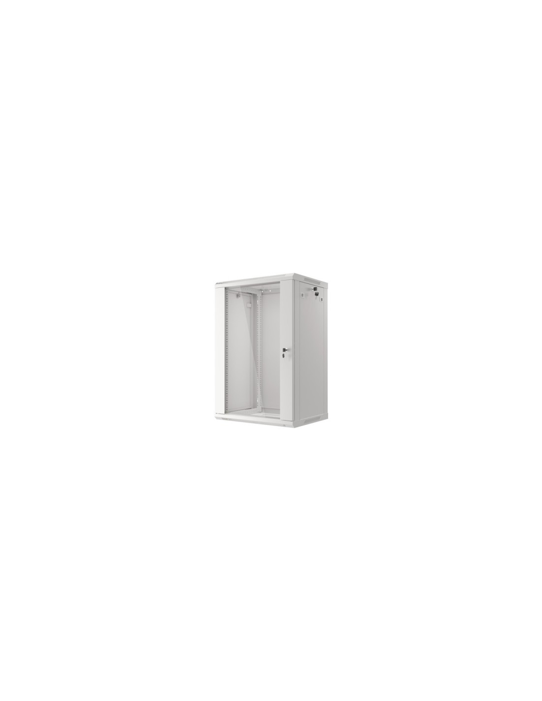 Lanberg WF01-6418-10S armario rack 18U Bastidor de pared Gris