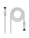 Nanocable Cable de Red Latiguillo Cat.8.1 2GHz LSZH SSTP AWG26, Gris, 1.5 m