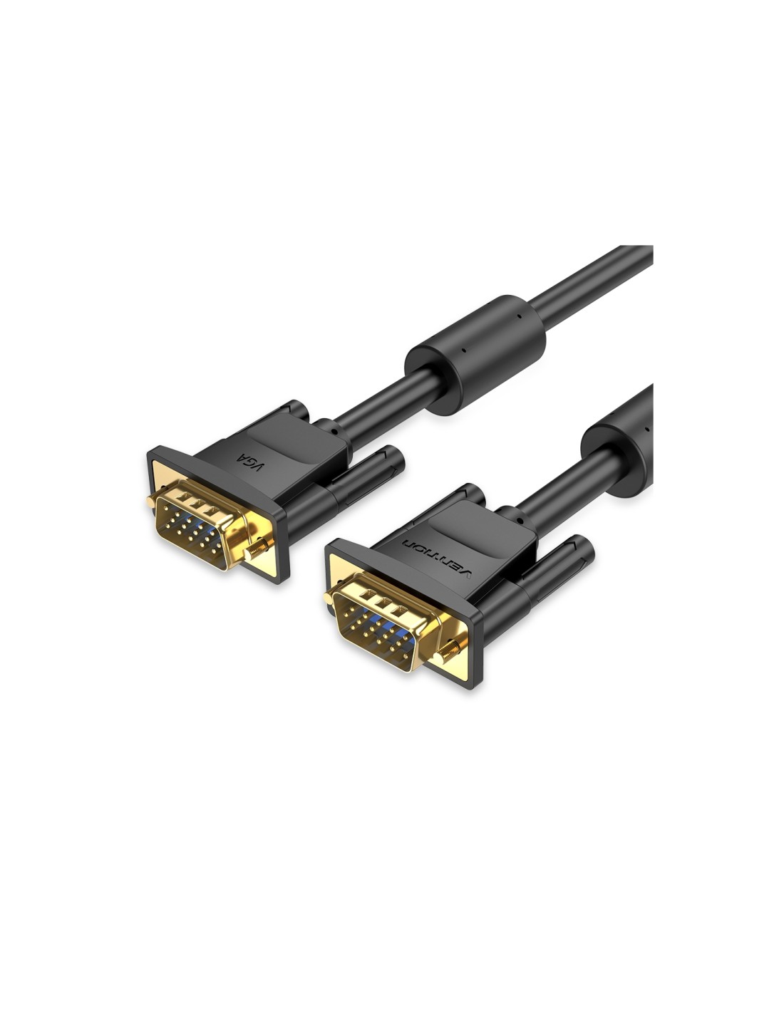 Vention Cable SVGA DAEBH/ VGA Macho - VGA Macho/ 2m/ Negro