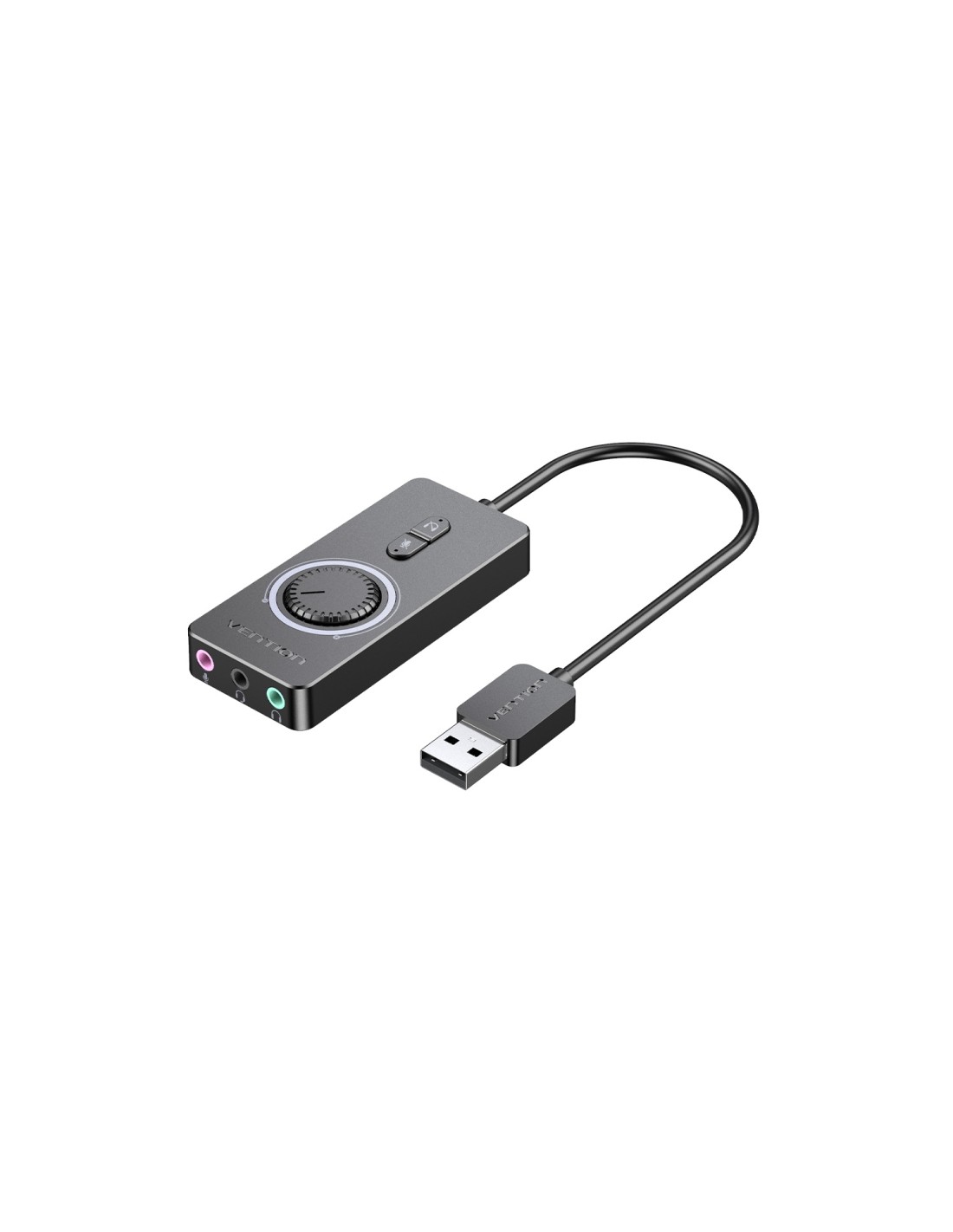 Vention Tarjeta de Sonido CDRBB/ USB Macho - 3x Jack 3.5 Hembra