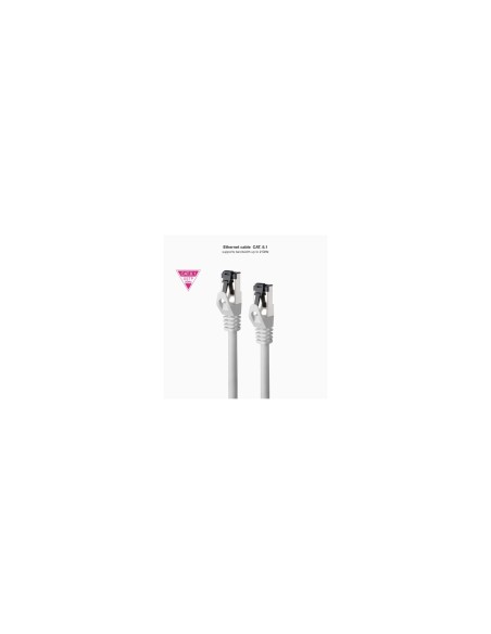 Nanocable Cable de Red Latiguillo Cat.8.1 2GHz LSZH SSTP AWG26, Gris, 7 m