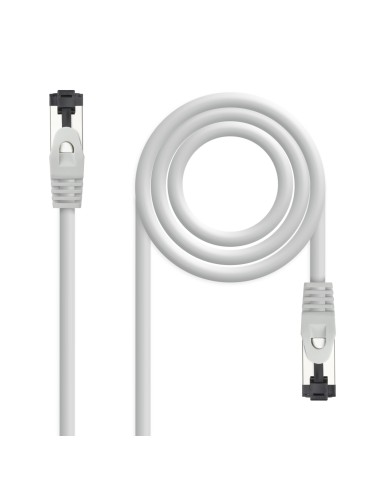 Nanocable Cable de Red Latiguillo Cat.8.1 2GHz LSZH SSTP AWG26, Gris, 10 m