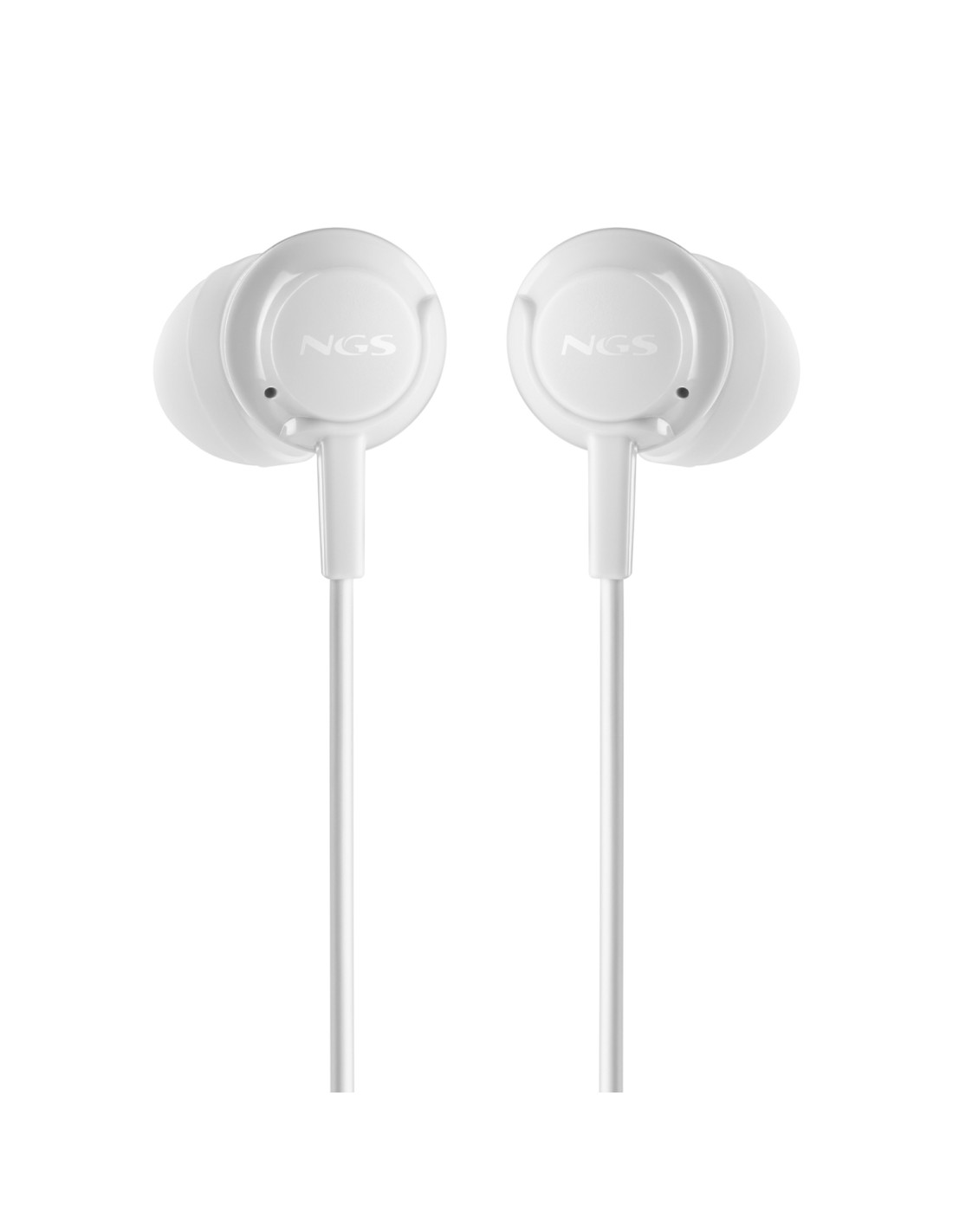 NGS CROSS STEP Auriculares Alámbrico Dentro de oído Llamadas/Música USB Tipo C Blanco
