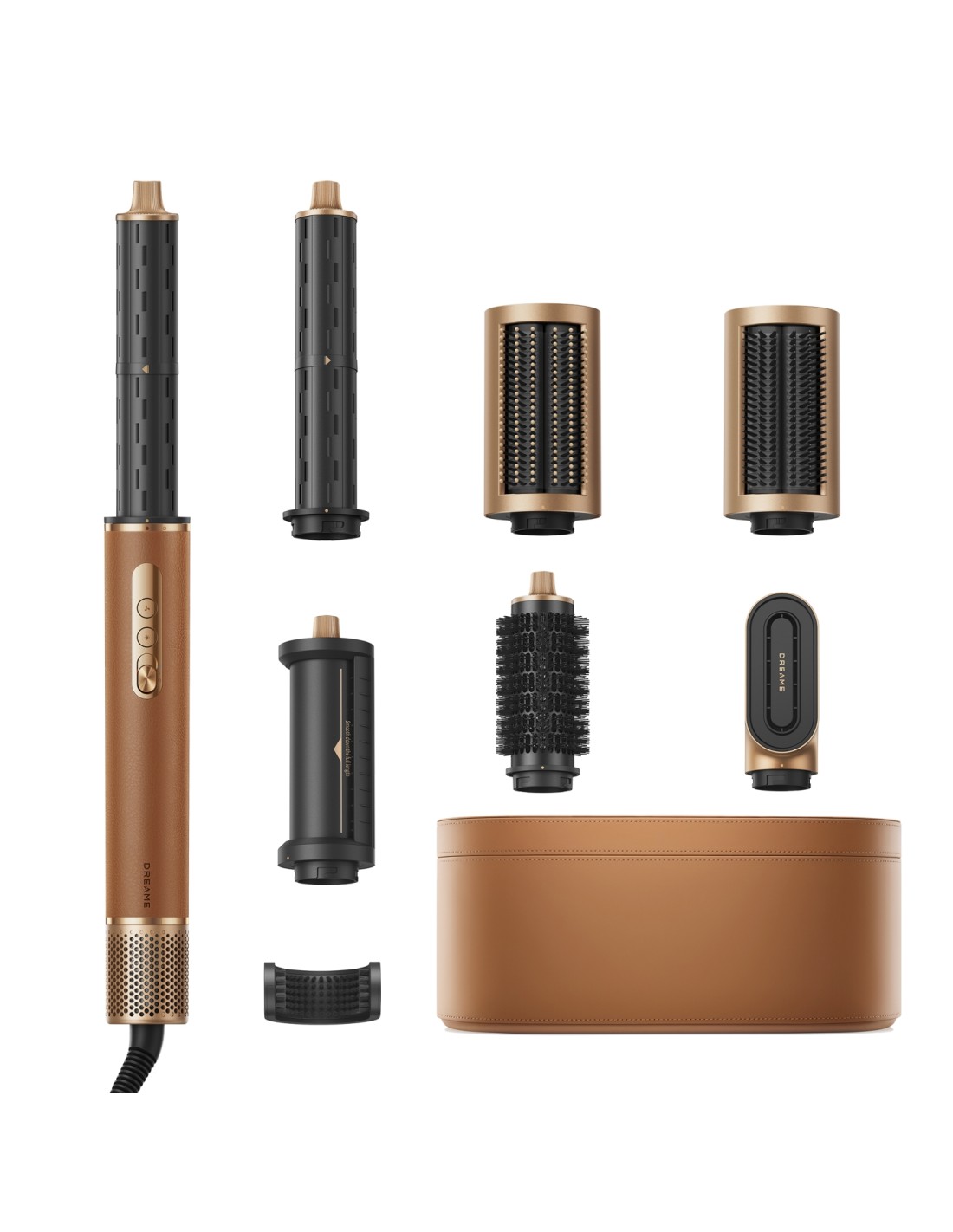 Dreame AirStyle Pro Kit de peluquería Caliente Negro, Oro rosa 1300 W 2,8 m