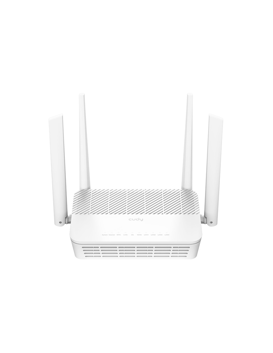 Cudy AX3000 router inalámbrico Gigabit Ethernet Doble banda (2,4 GHz / 5 GHz) Blanco