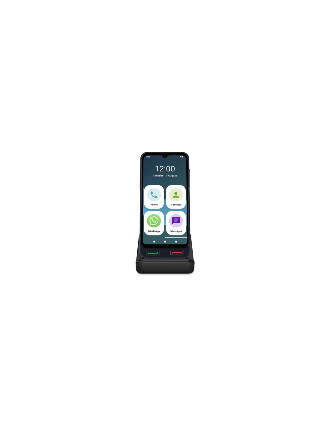 SPC Zeus 2 Pro 15,5 cm (6.1") SIM doble Android 15 4G USB Tipo C 4 GB 128 GB 3700 mAh Negro