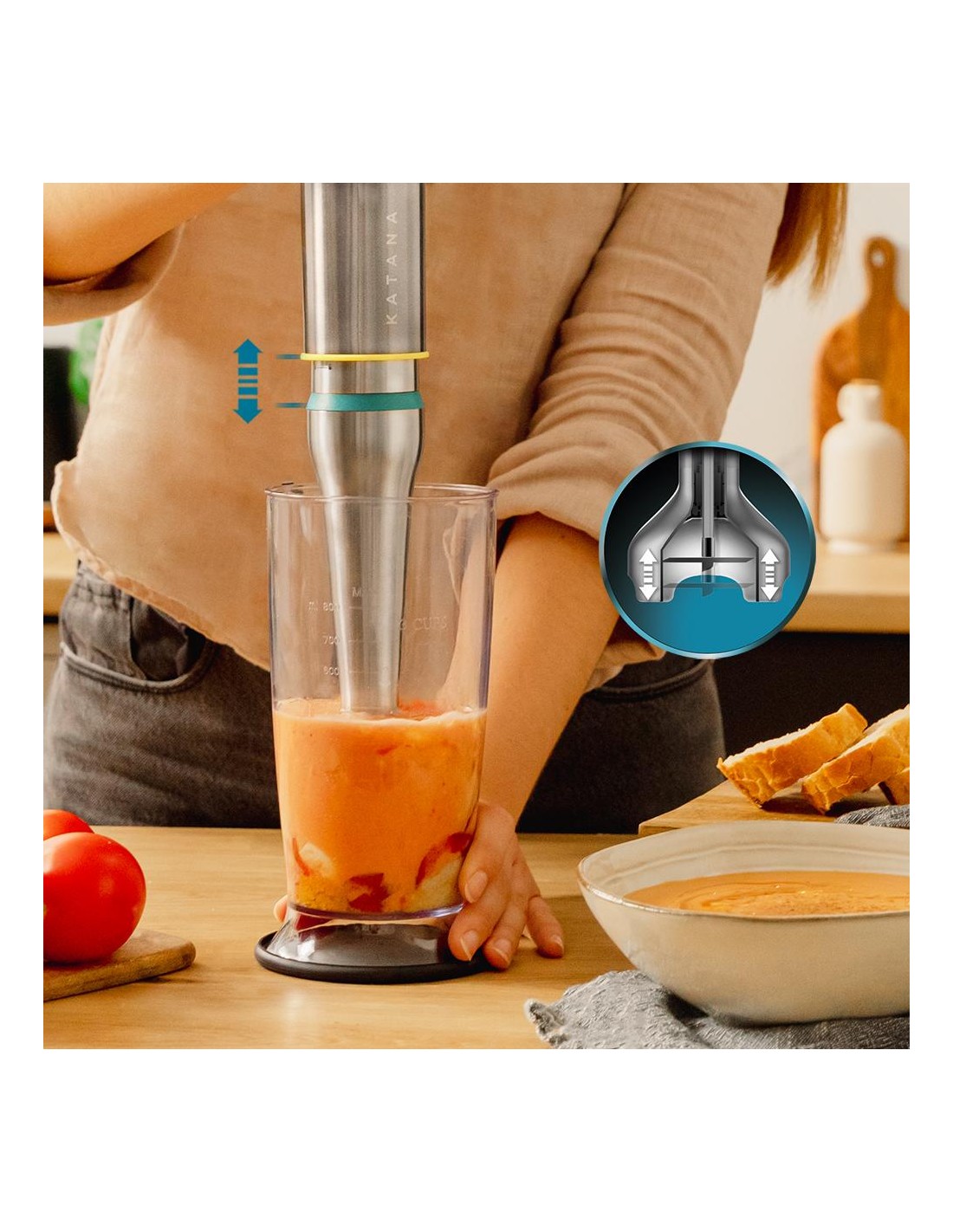 Batidora de mano Katana 12 Jar S