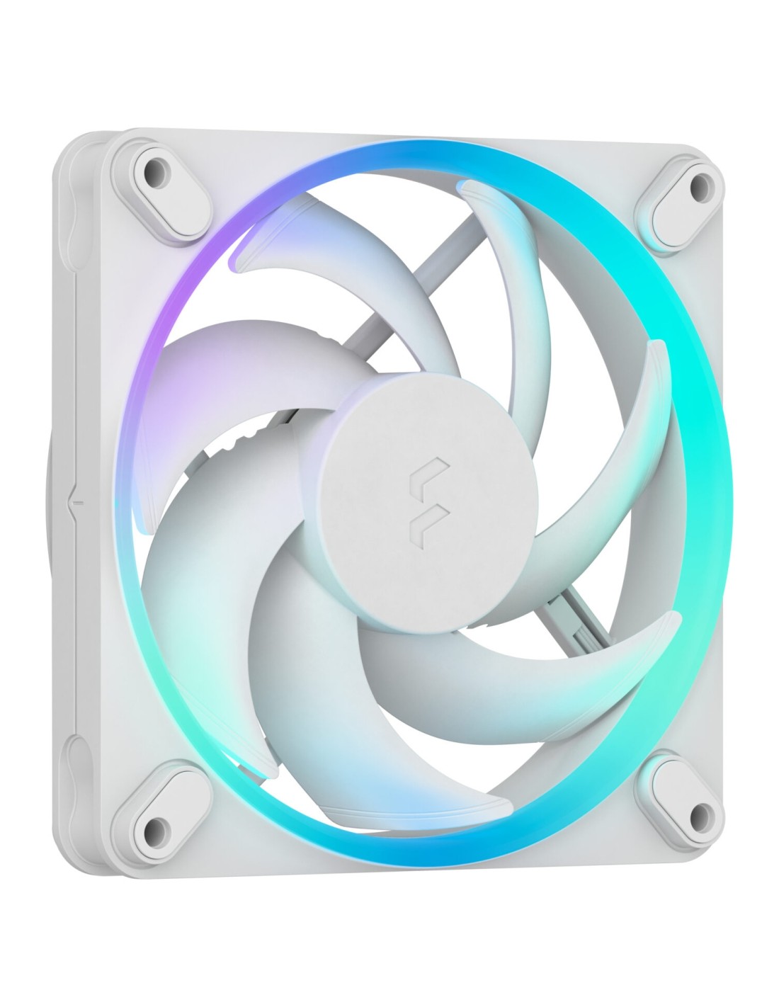 Fractal Design Momentum 12 RGB Carcasa del ordenador Ventilador 12 cm Blanco 1 pieza(s)