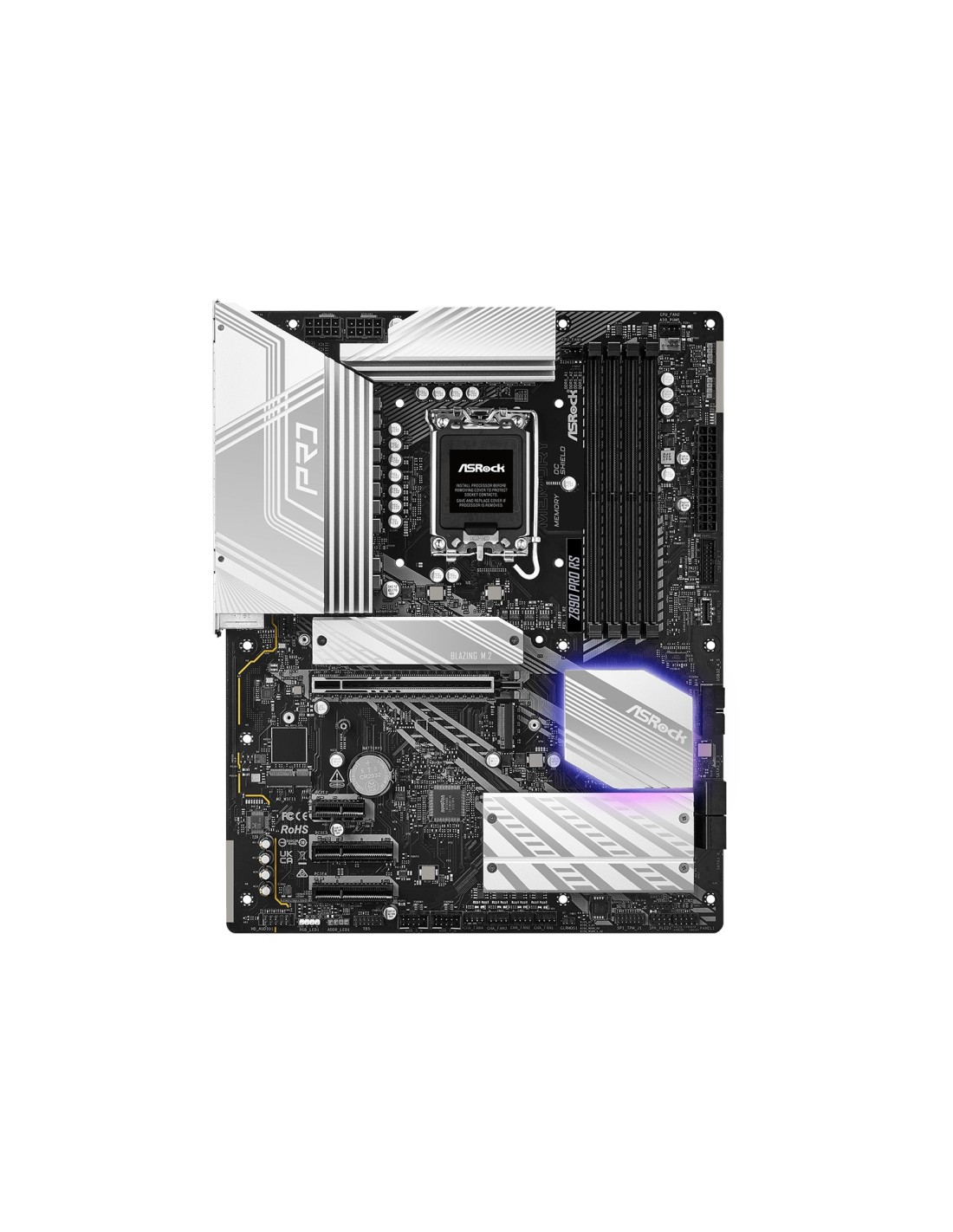 Asrock Z890 Pro RS Intel Z890 LGA 1851 (Socket V1) ATX