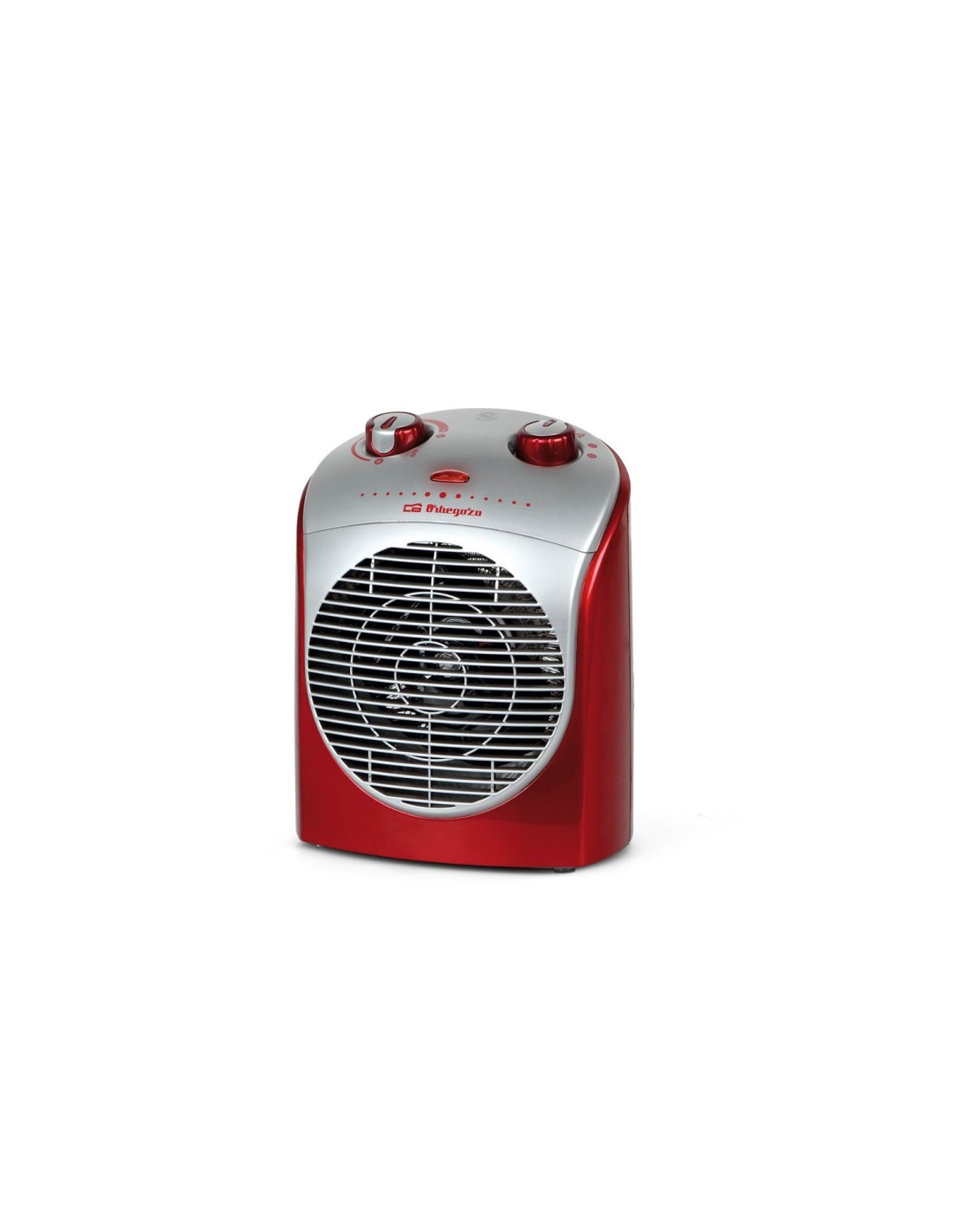 Orbegozo FH 5026 Interior Rojo, Plata 2200 W Ventilador eléctrico