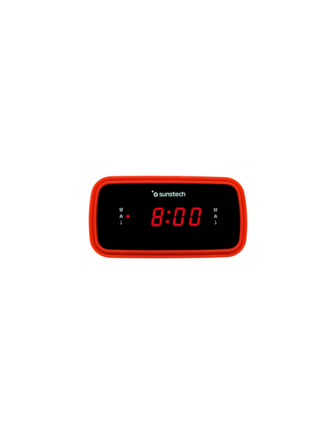 Sunstech FRD60 Reloj Negro, Rojo