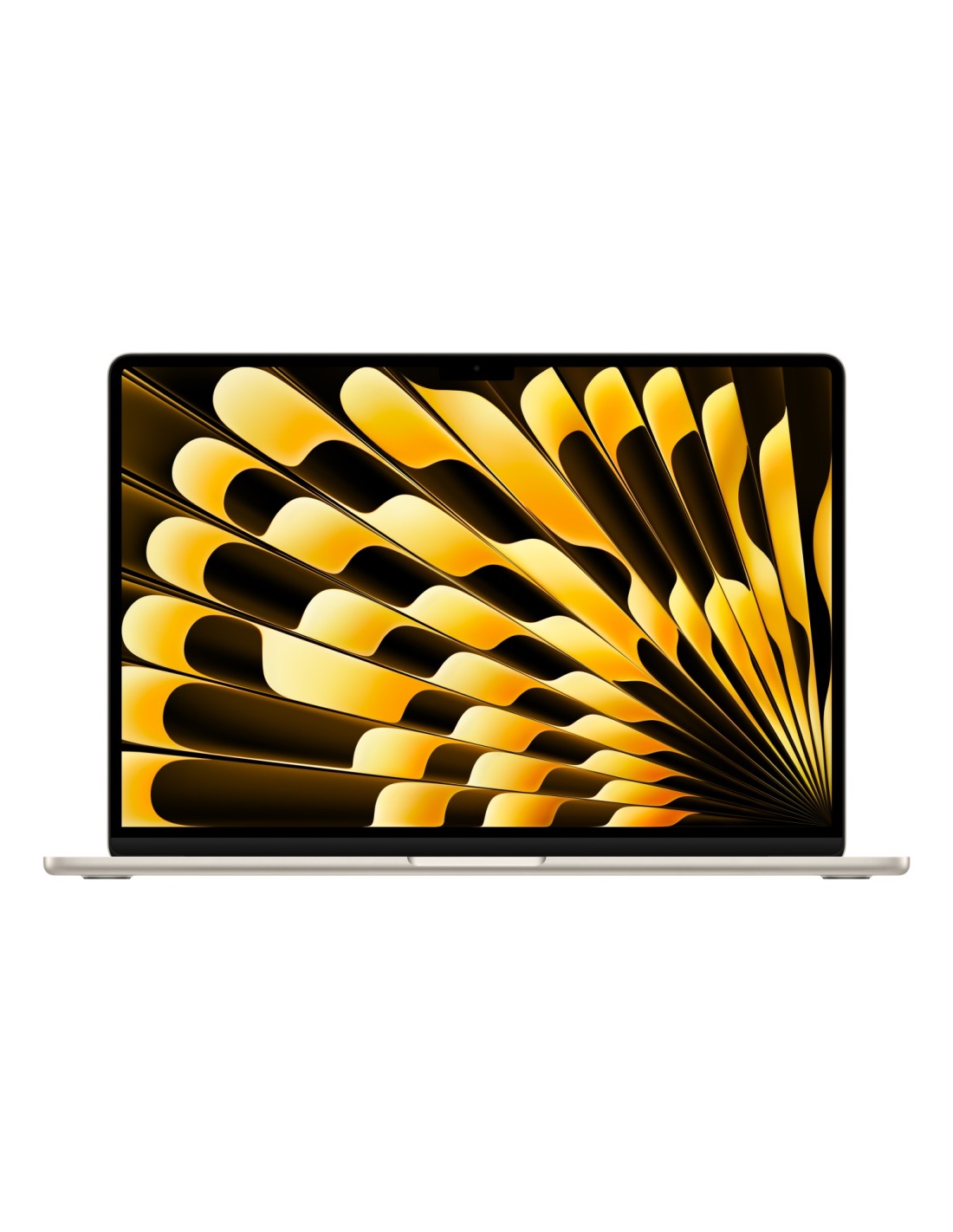 Apple MacBook Air Apple M M4 Portátil 38,9 cm (15.3") 16 GB 256 GB SSD Wi-Fi 6E (802.11ax) macOS Sequoia Beige