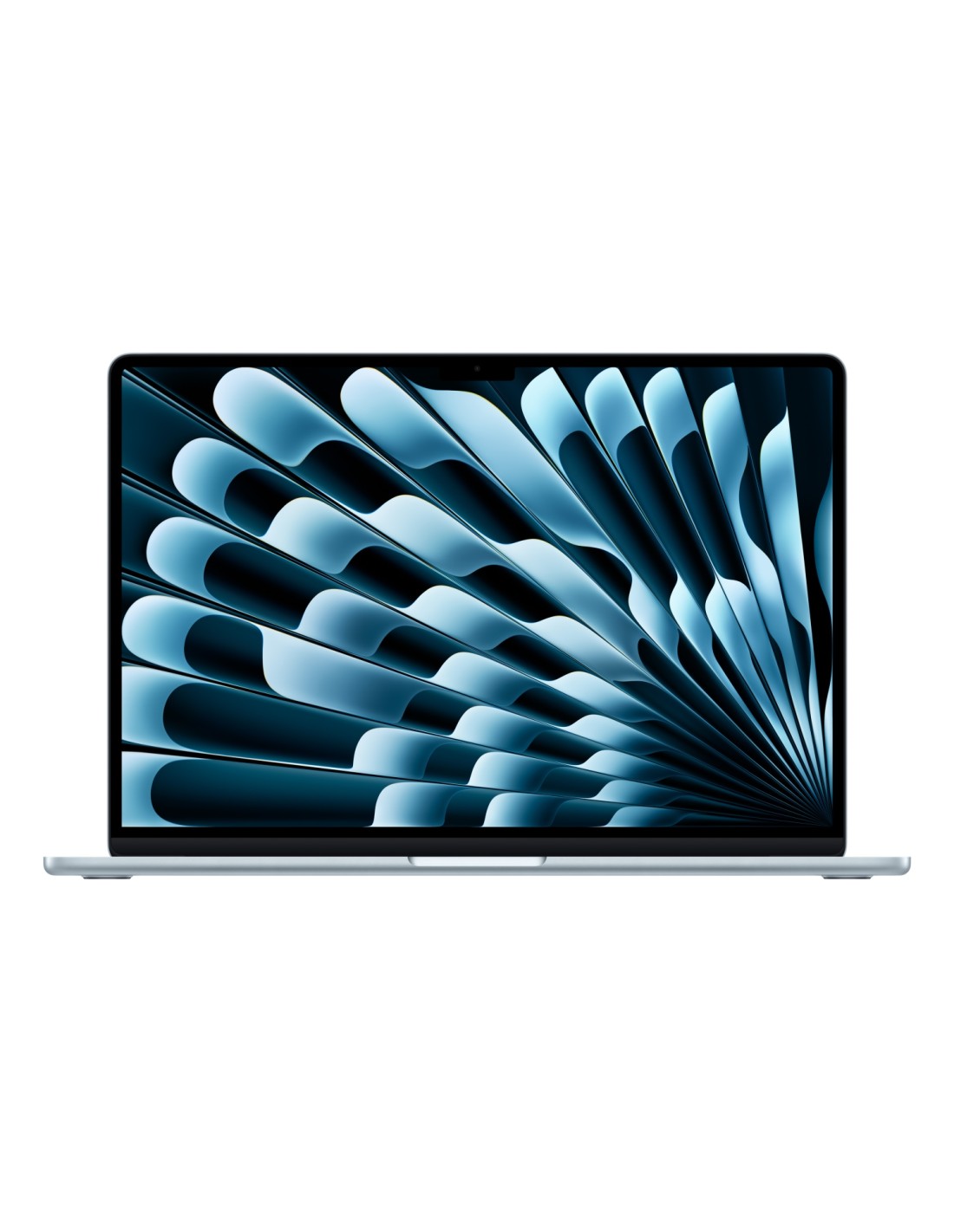 Apple MacBook Air Apple M M4 Portátil 38,9 cm (15.3") 16 GB 256 GB SSD Wi-Fi 6E (802.11ax) macOS Sequoia Azul