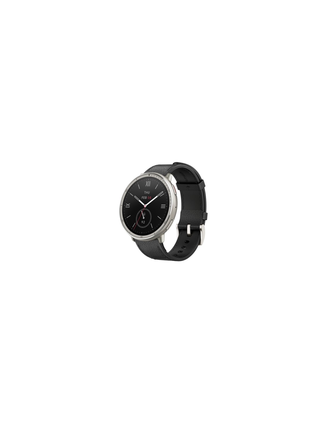 Amazfit W2433EU1N Relojes inteligentes y deportivos 3,35 cm (1.32") AMOLED Digital 466 x 466 Pixeles Pantalla táctil Plata
