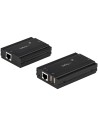 StarTech.com Hub Concentrador Extensor USB 2.0 de 4 Puertos por un Solo Cable Ethernet CAT5e/CAT6 RJ45 - 100m - Juego de Alargad