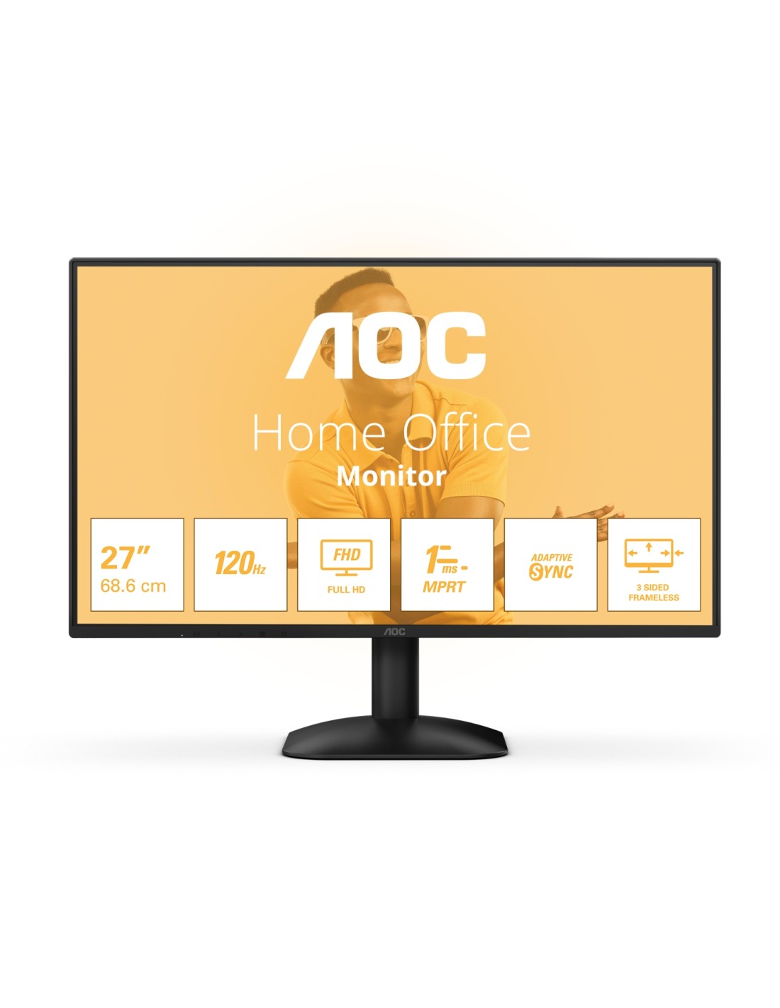 AOC B3 27B31H LED display 68,6 cm (27") 1920 x 1080 Pixeles Full HD Negro