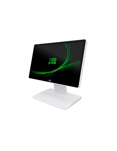 Pantalla 10POS TFT Táctil Flat Capacitiva 15.6" USB Blanco Full HD (1920*1080) - VGA & HDMI - VESA 75 & 100