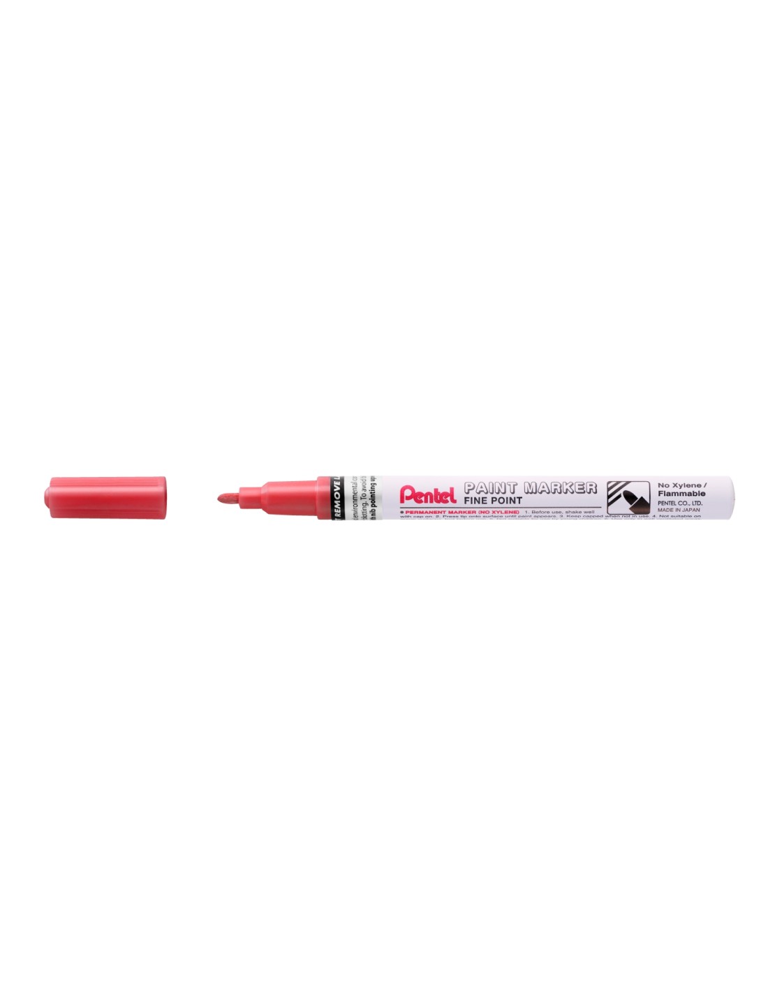 Pentel MSP10-MB marcador 1 pieza(s) Rojo