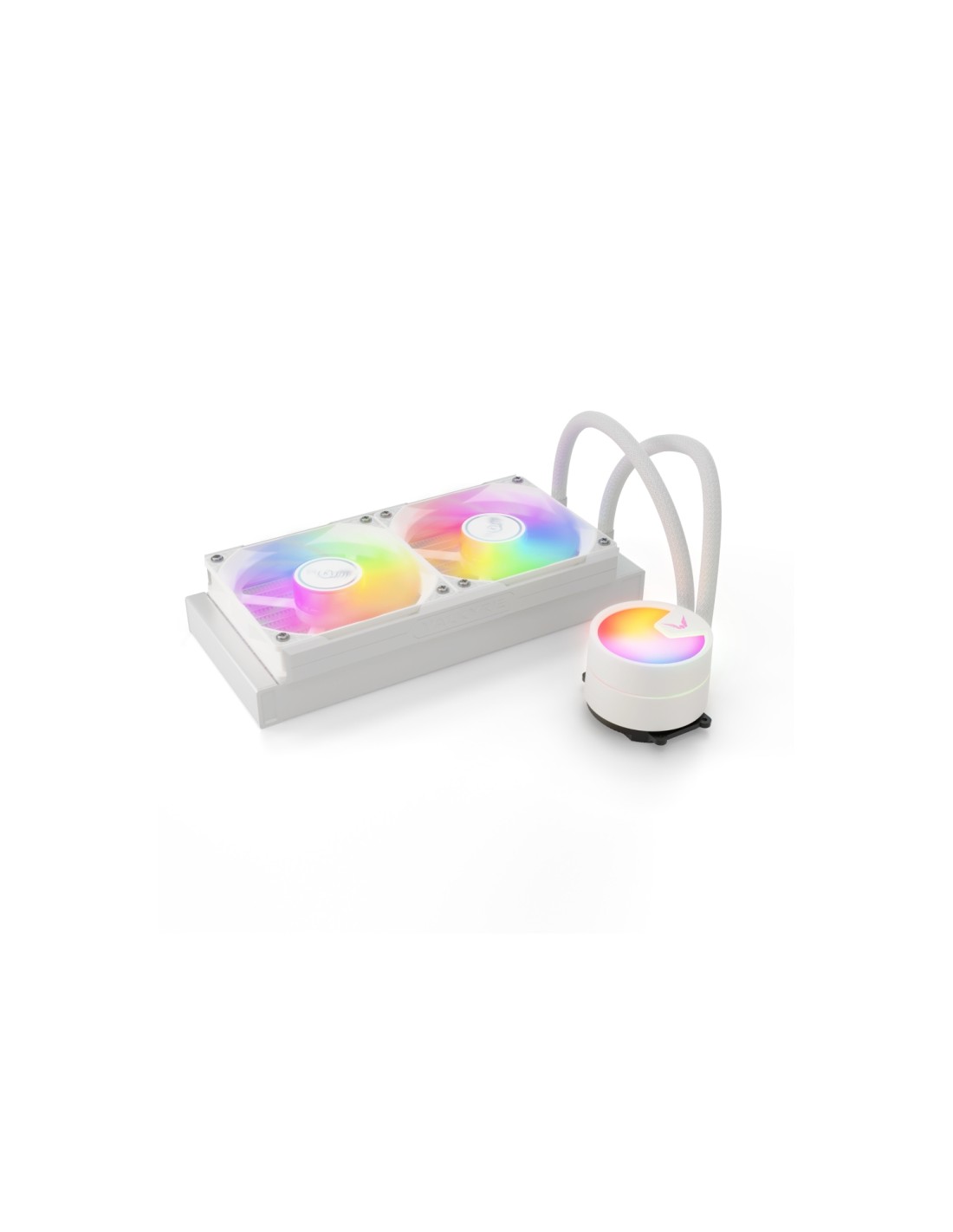 Valkyrie A240 White Procesador Sistema de refrigeración líquida todo en uno 24 cm Blanco