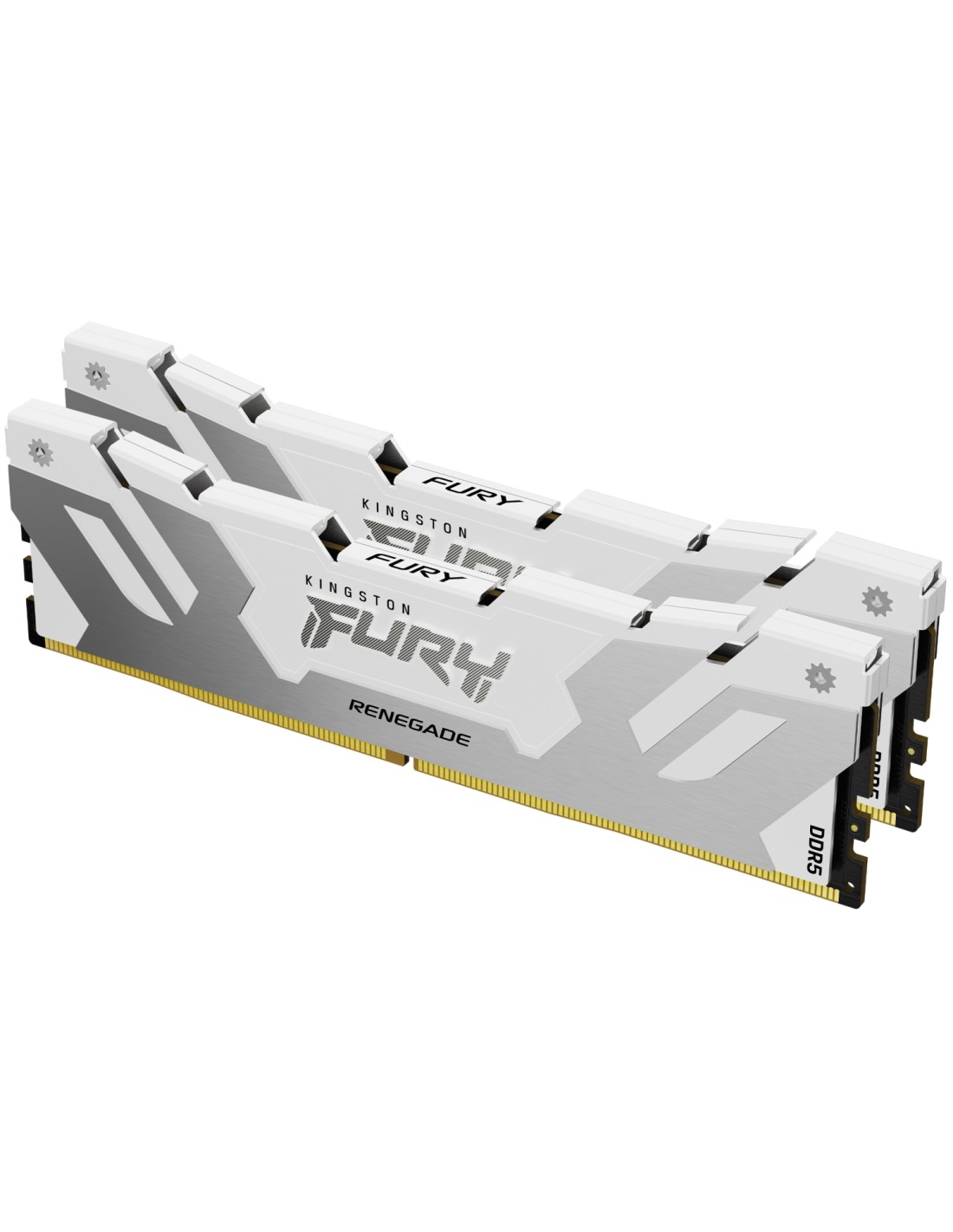 Kingston Technology FURY 32GB 8000MT/s DDR5 CL38 DIMM (Kits de 2) Renegade White XMP