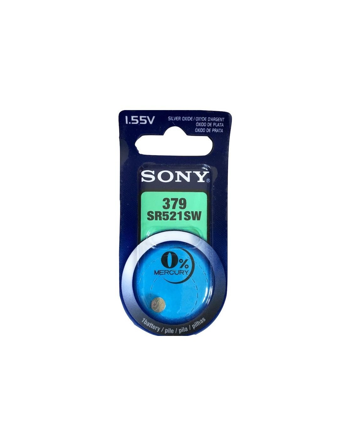 SONY SR521SW BATERÃA SILVER OXIDO