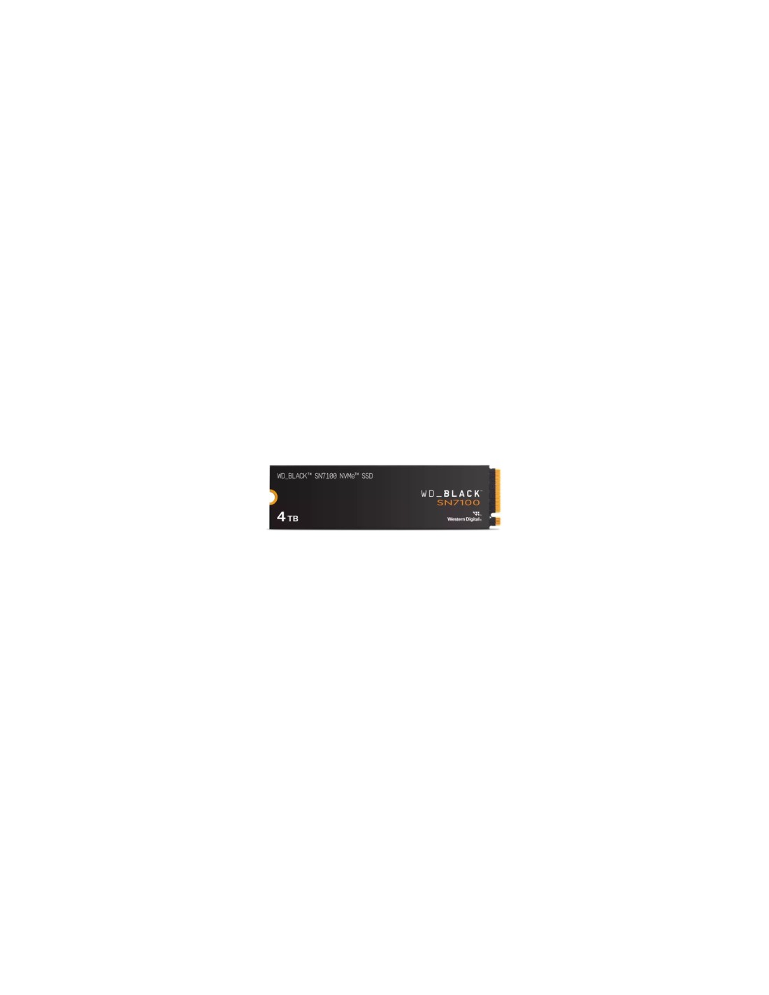 Western Digital Black SN7100 4 TB M.2 PCI Express 4.0 NVMe 3D TLC NAND