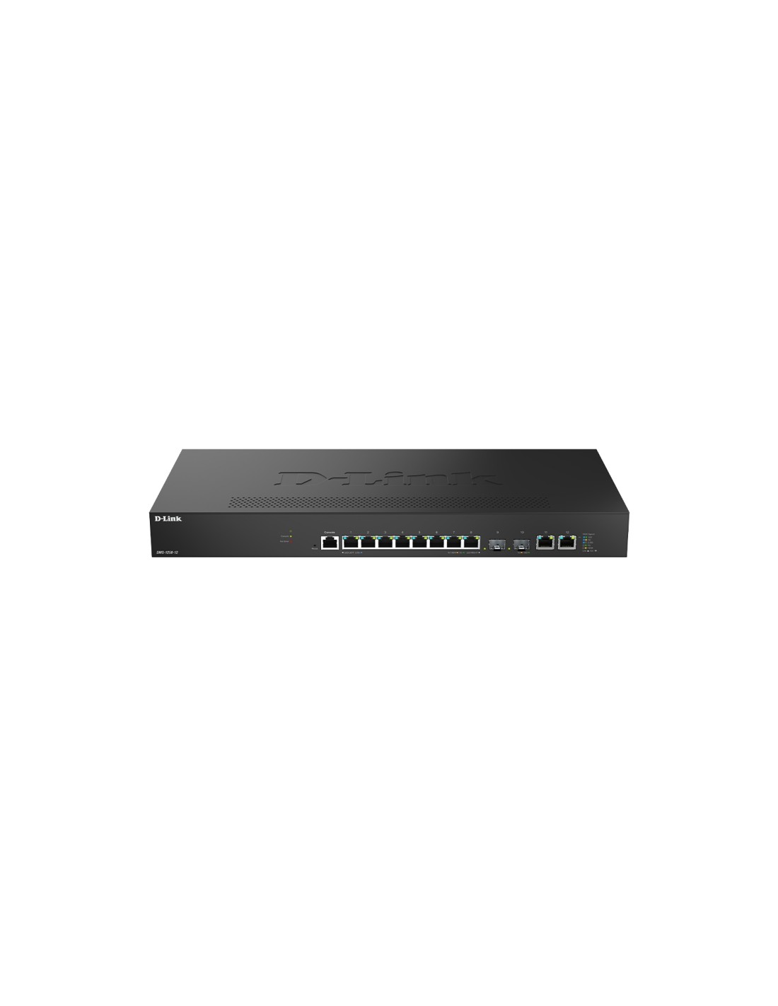 D-Link DMS-1250-12/E switch Gestionado L2 10G Ethernet (100/1000/10000) Negro