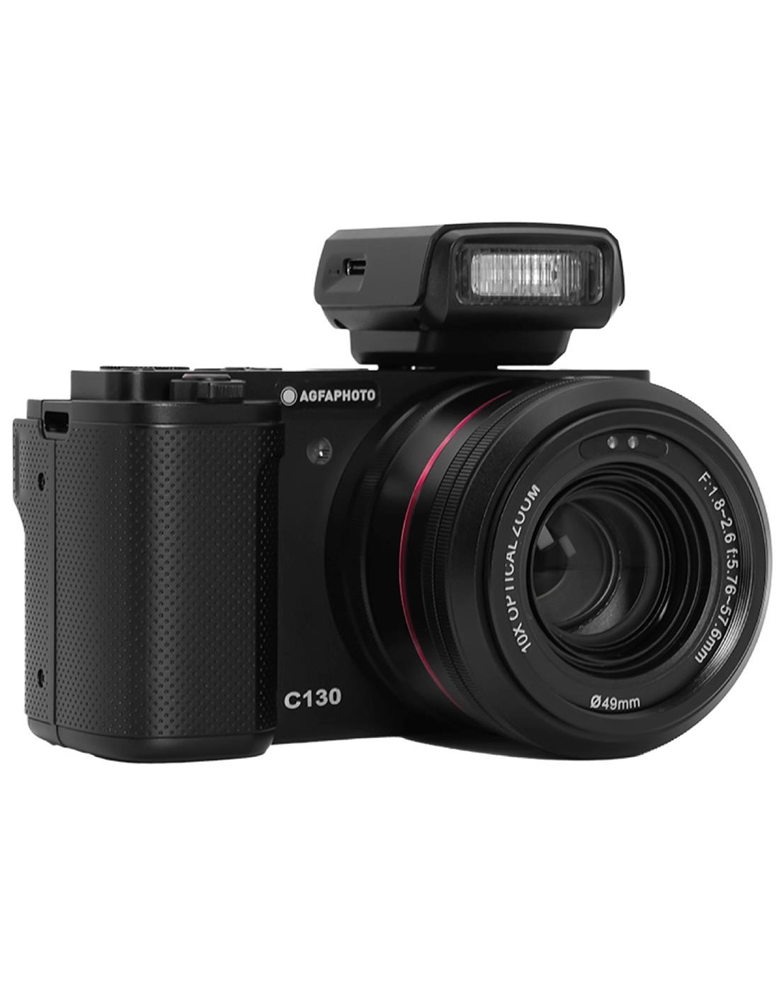 AgfaPhoto Realishot Pro C130 Cámara Digtial 24 MP 10X Zoom Video 4K