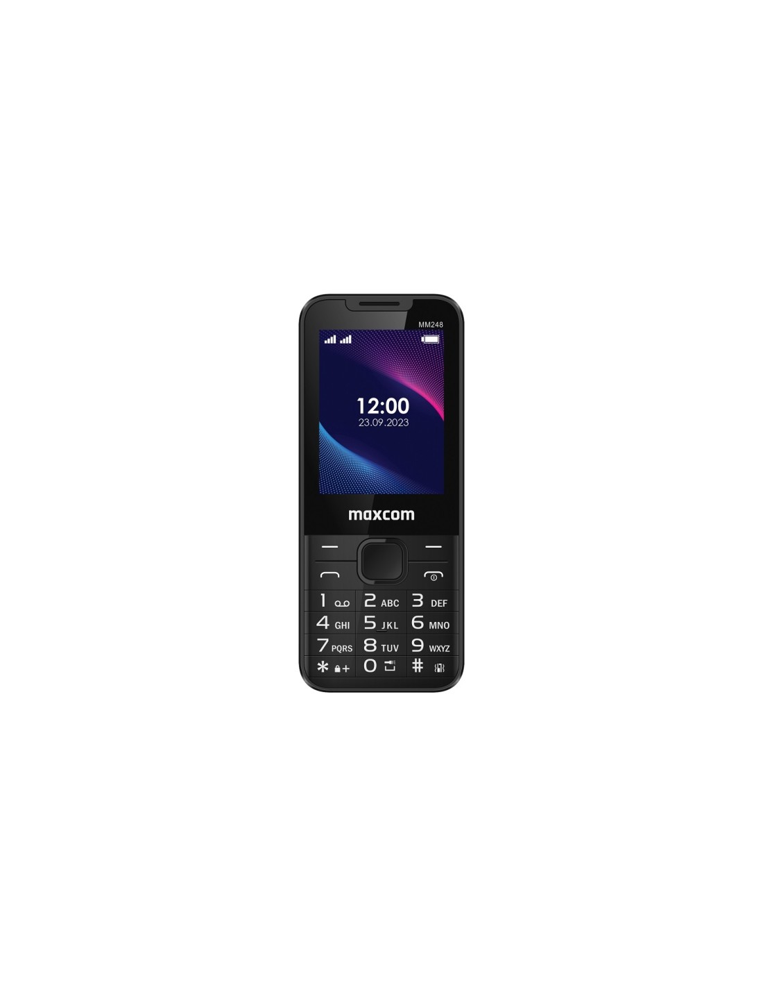 MaxCom Classic MM248 4G 6,1 cm (2.4") 82,3 g Negro Característica del teléfono