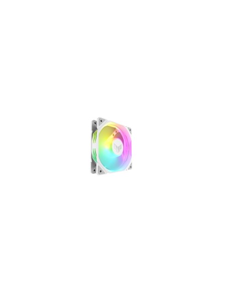 ASUS TUF GAMING TR120 ARGB REVERSE 1-pack White Carcasa del ordenador Refrigerador de aire 12 cm Blanco