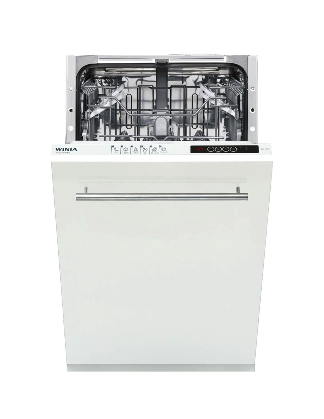 Winia WVW-10H1EBW Lavavajillas Integración 45CM A++/E