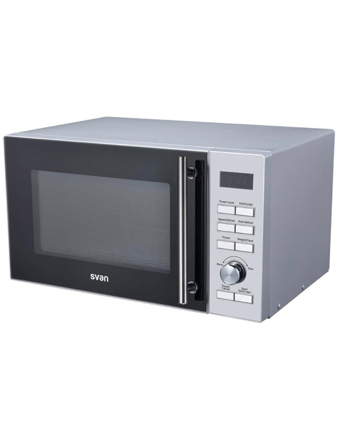Svan SMWC25900DGN Microondas Ceramico 25Litros 900W Display Inox