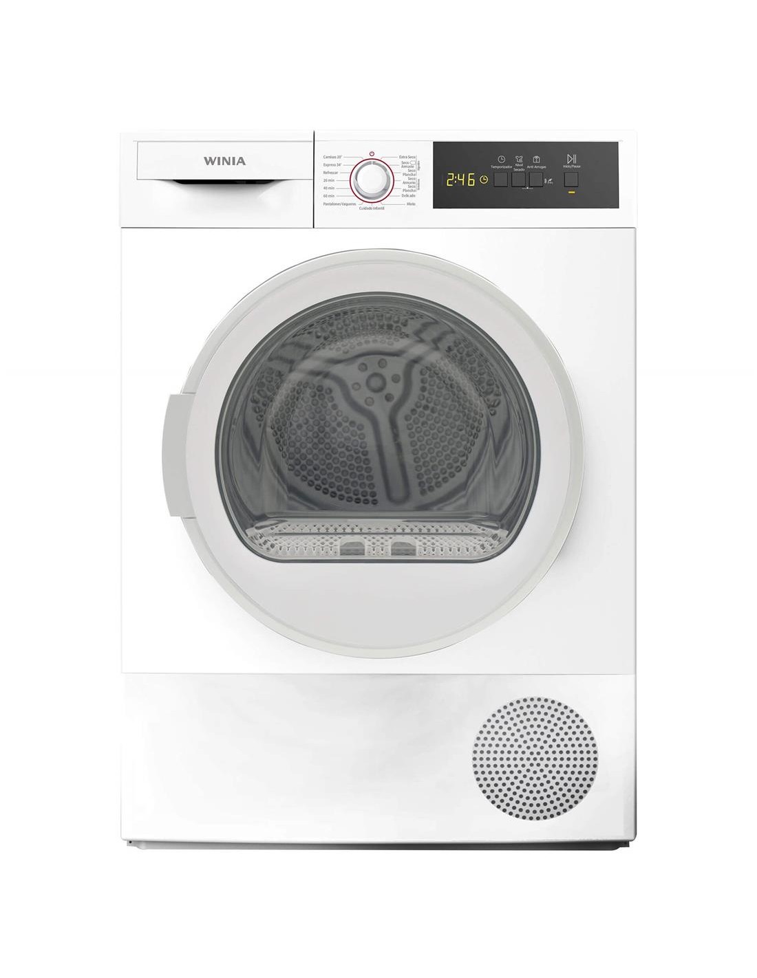 WINIA WVR-08HT1WW SECADORA 8KG BOMBA DE CALOR A++