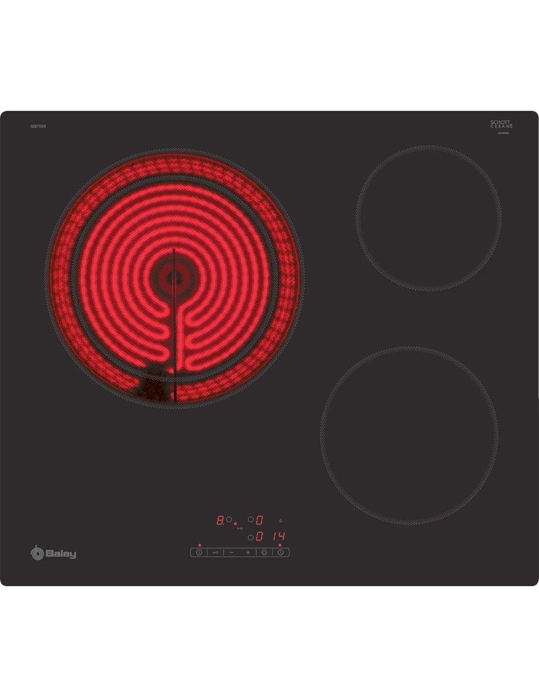 Balay 3EB715ER Encimera 3F