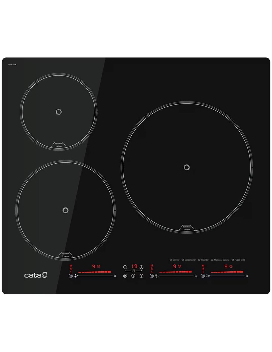 Cata IBS 6303 E2 Placa InducciÃ³n 220-240v 50-60hz