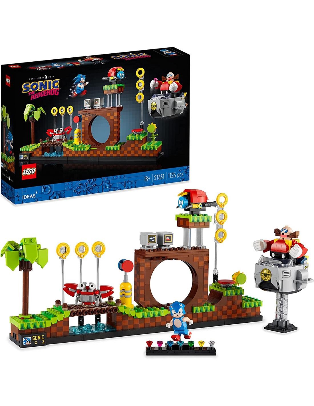 LEGO 21331 Sonic the Hedgehog - Green Hill Zone