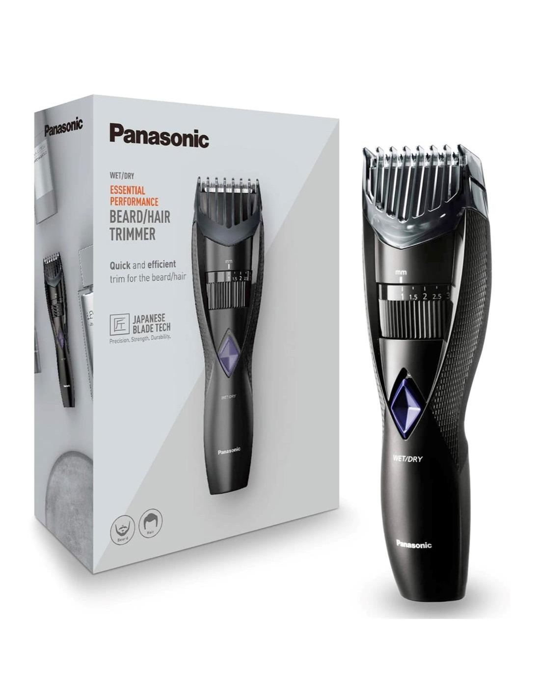 Panasonic ER-GB37-K503 Cortapelo y Barba Recargable Wet & Dry