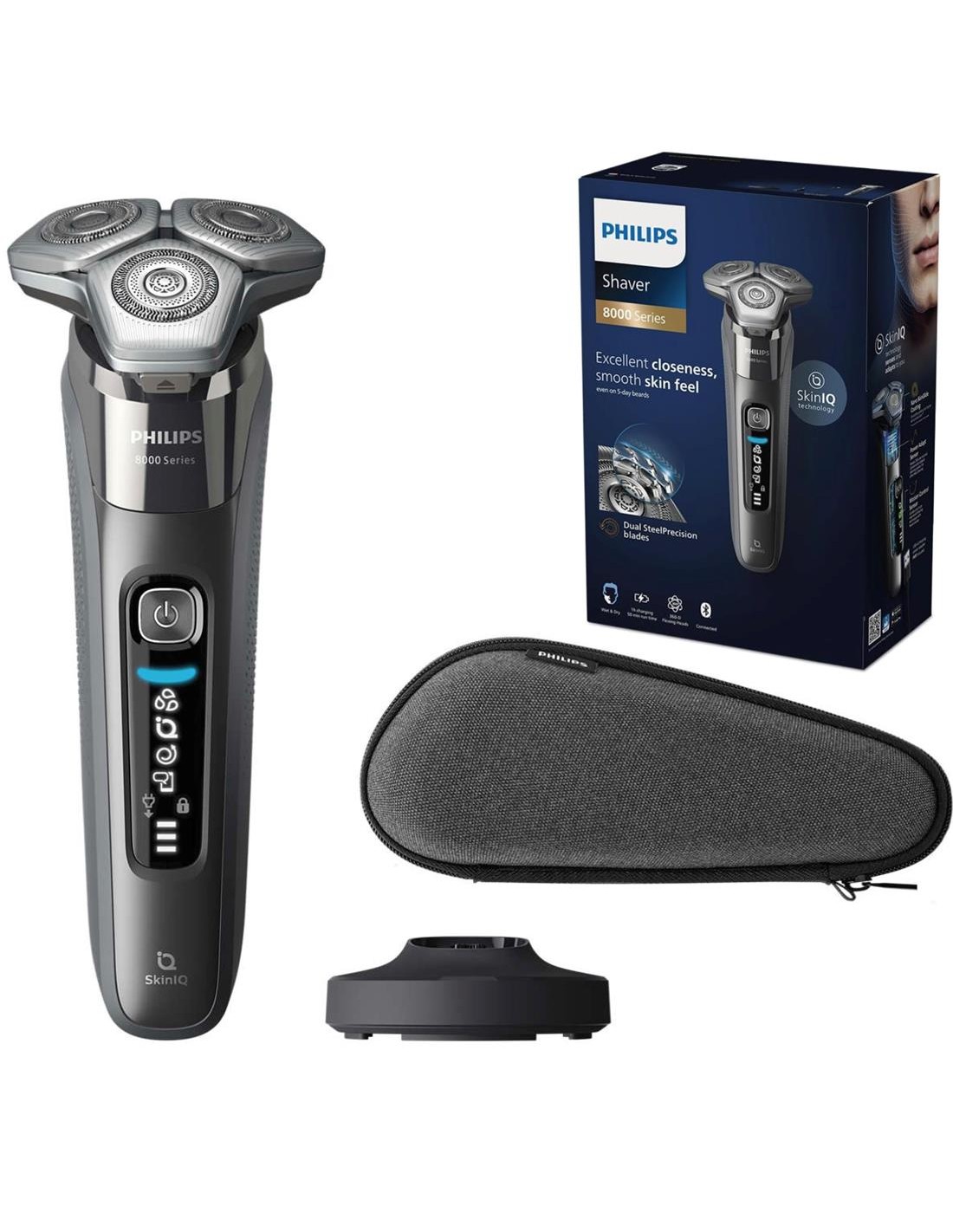 Philips Afeitadora S8697/35 Afeitadora Seco y Mojado Recargable